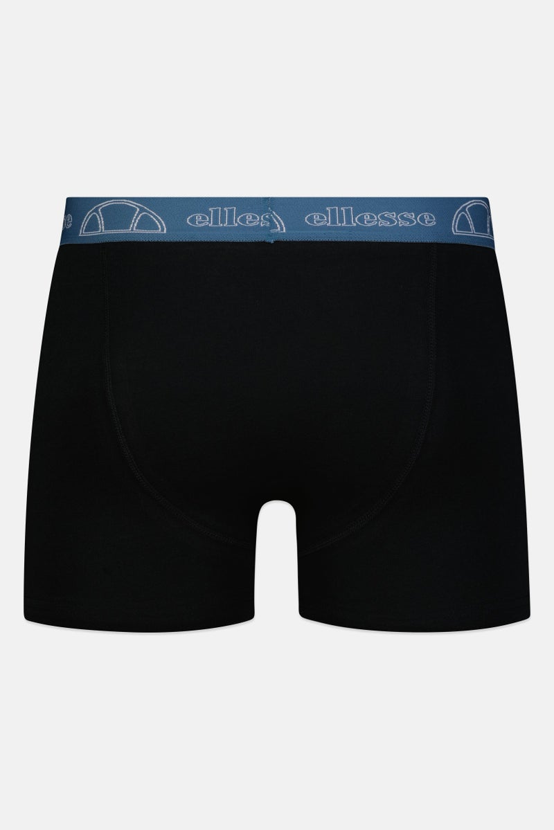 Ellesse Men 3 Pack Brand Logo Boxer Briefs, Multicolor - Image 2